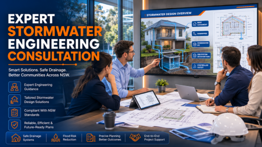 Work With R I Eng Pty Ltd on Your New Home Stormwater Design