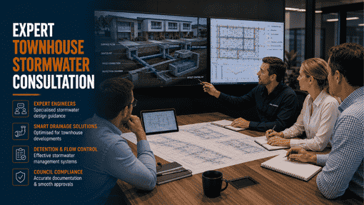 Does every townhouse in NSW need a separate stormwater design
