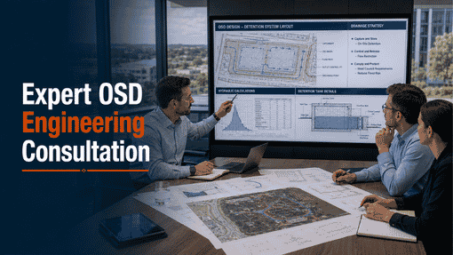 How is the OSD volume calculated for a Penrith property