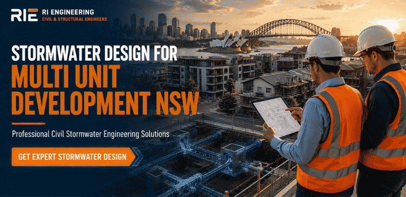Stormwater Design for Multi-Unit Development NSW