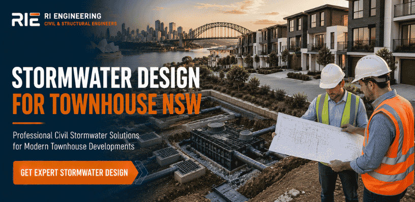 Stormwater Design for Townhouse NSW: What Engineers Do