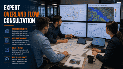 Does every residential development in NSW need an overland flow path design