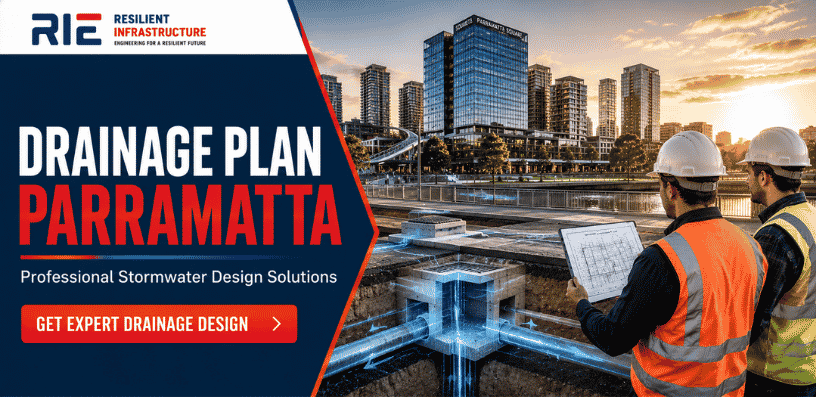 Drainage Plan for Parramatta
