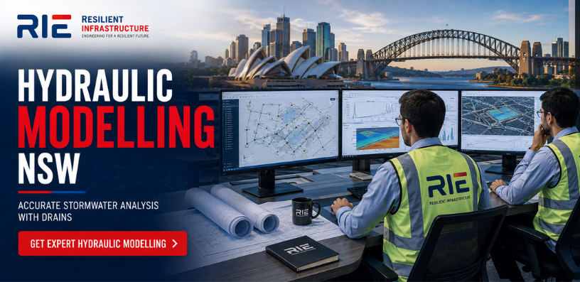 Hydraulic Modelling NSW: What a Civil Engineer Actually Does With DRAINS