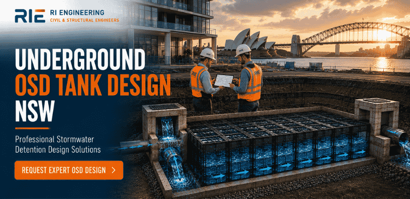 Underground OSD Tank Design NSW