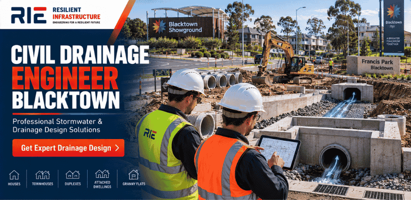 Civil Drainage Engineer Blacktown