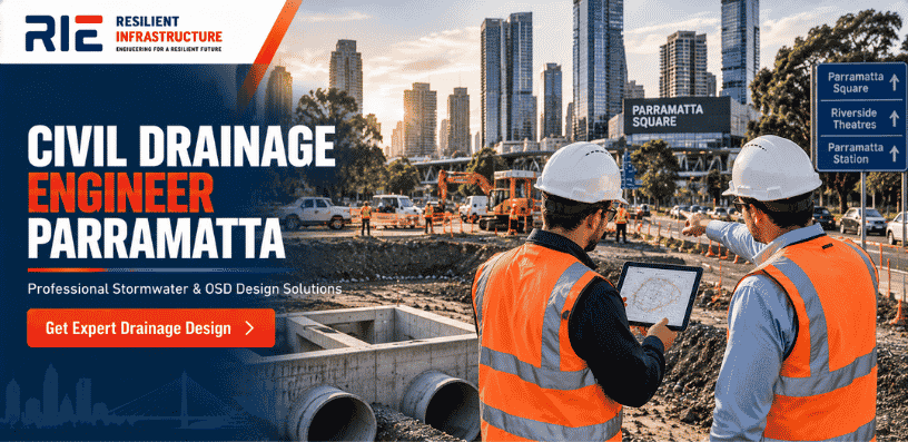 Civil Drainage Engineer, Parramatta | Stormwater & OSD Design