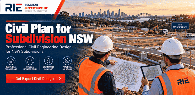 Civil Plan for Subdivision NSW: What Engineering Is Actually Required