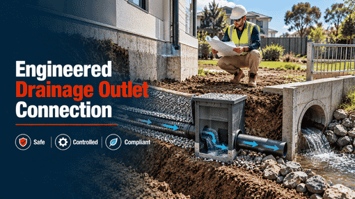 How do I know if I need a subsoil drainage system rather than a surface drain