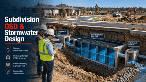 Why Subdivision Civil Design Is More Complex Than a Standard Drainage Plan